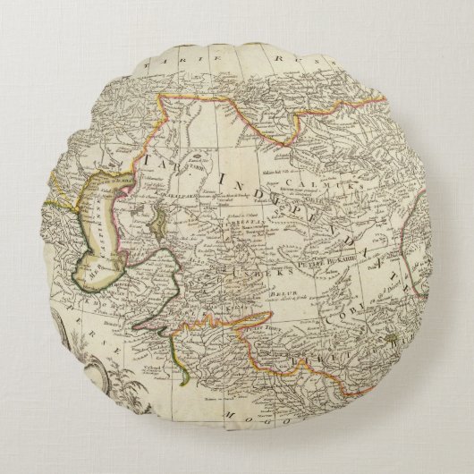 中央アジア ラウンドクッション (正面)