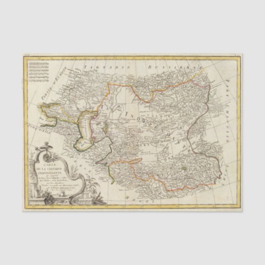 中央アジア 薄葉紙 (正面)