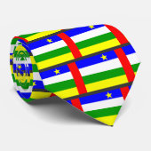 中央アフリカの旗 ネクタイ (ロール)