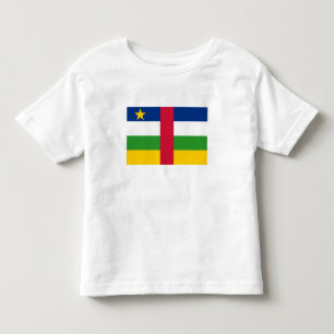 中央アフリカ共和国の国旗 トドラーTシャツ