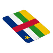 中央アフリカ共和国の国旗 マグネット (右側)