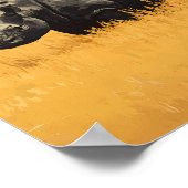 中央アフリカ共和国イラストレーション旅行芸術 ポスター (角)