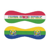 中央アフリカ共和国国旗と紋章 野球ボール (パネル)