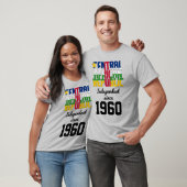 中央アフリカ共和国国旗の独立性 Tシャツ (ユニセックス)