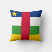 中央アフリカ共和国国旗 クッション (裏面)