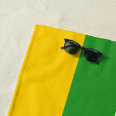 中央アフリカ共和国国旗 ビーチタオル (インサイチュ)