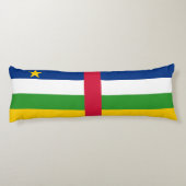 中央アフリカ共和国国旗 ボディピロー (裏面)