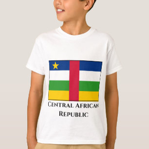 中央アフリカ共和国国旗 Tシャツ