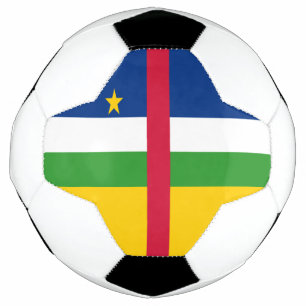 中央アフリカ共和国 フラグ サッカーボール