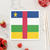 中央アフリカ共和国 フラグ スタンダードランチョンナプキン (インサイチュ)