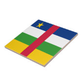 中央アフリカ共和国 フラグ タイル (側面)