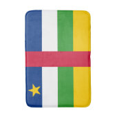 中央アフリカ共和国 フラグ バスマット (正面縦)