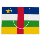 中央アフリカ共和国 フラグ ラージペーパーバッグ (裏面)