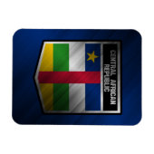 中央アフリカ共和国 マグネット (横)