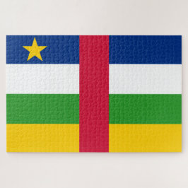 中央アフリカ共和国(CAR)国旗 ジグソーパズル