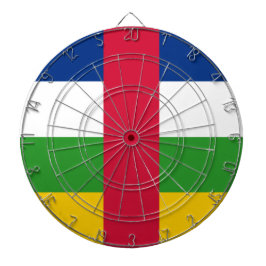 中央アフリカ共和国(CAR)国旗 ダーツボード