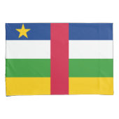 中央アフリカ共和国(CAR)国旗 枕カバー (正面右)