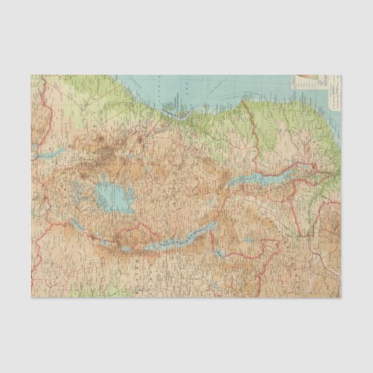 中央アフリカ東セクション 薄葉紙 (正面)