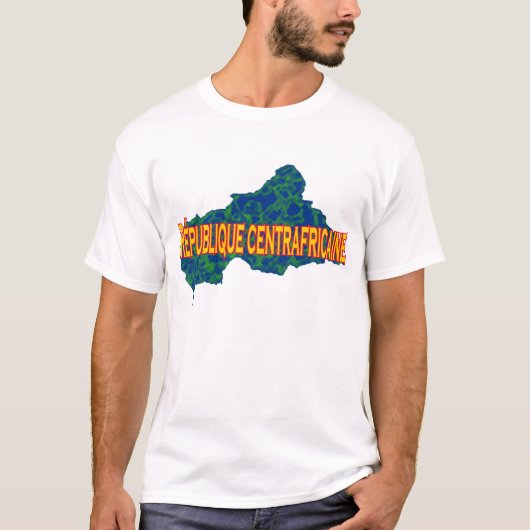 中央アフリカ Tシャツ (正面)