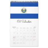 中央アメリカおよびカリブの15 Mo旗 カレンダー (3月 2027)