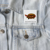 中央アメリカの木製のカメPin 缶バッジ (インサイチュ)