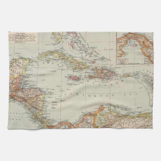 中央アメリカ2 キッチンタオル (横)