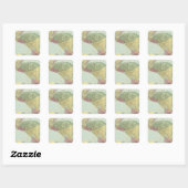 中央アメリカ2 スクエアシール (シート)