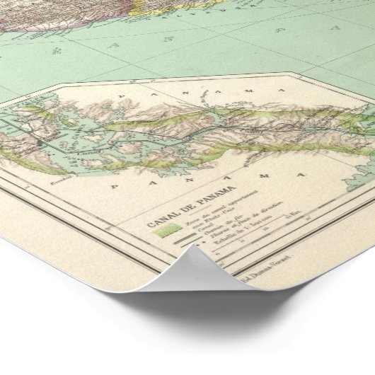 中央アメリカ2 ポスター (角)