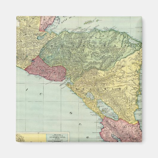 中央アメリカ2 マグネット (正面)