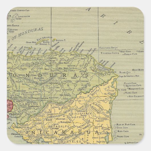 中央アメリカ5 スクエアシール (正面)