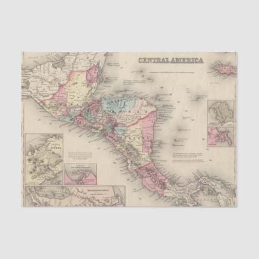 中央アメリカ5 薄葉紙 (正面)