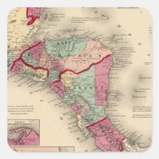 中央アメリカ6 スクエアシール (正面)