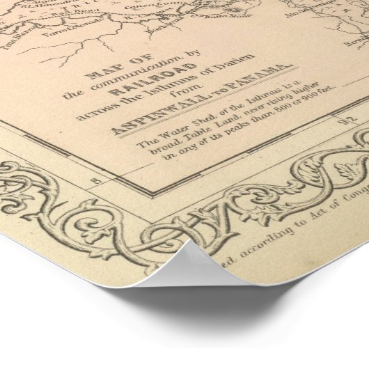 中央アメリカ6 ポスター (角)