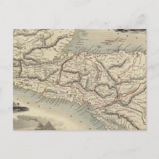 中央アメリカ7 ポストカード (正面)