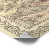 中央アメリカ8 ポスター (角)