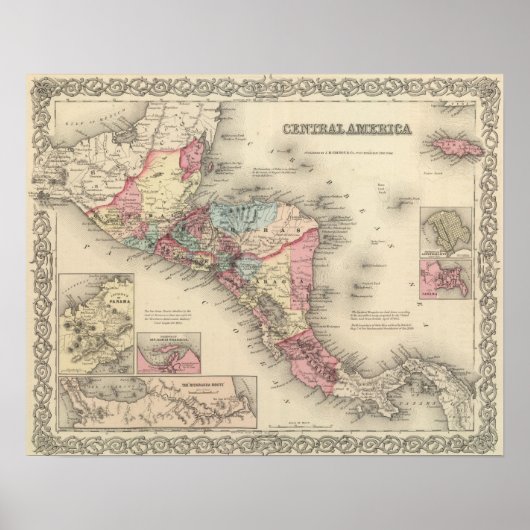 中央アメリカ8 ポスター (正面)