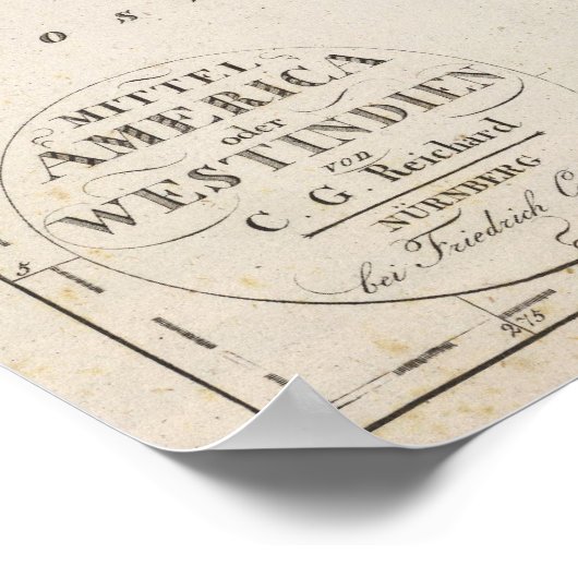 中央アメリカ9 ポスター (角)