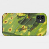 中央アメリカ、コスタリカ、カエルの葉の上で逆光 Case-Mate iPhoneケース (裏面(横))