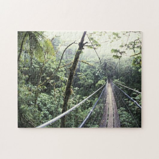 中央アメリカ、コスタリカ、モンテベルデクラウド ジグソーパズル (横)