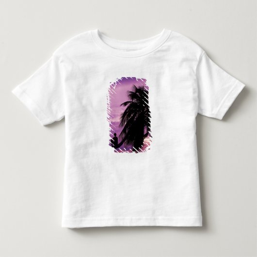 中央アメリカ、ベリーズ、アンバーグリス島 トドラーTシャツ (正面)