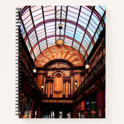 中央アーケード ノートブック (正面)