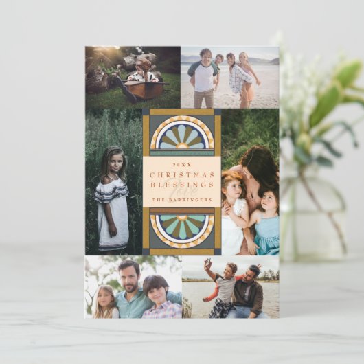 中央アーチエレガントスのクリ数々のスマス シーズンカード (スタンド正面)