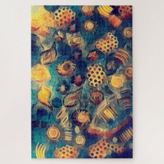 中央オーストラリア先住民シュールレアリスムアート ジグソーパズル