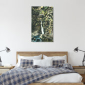 中央カスケードの表示 キャンバスプリント (インサイチュ (寝室))