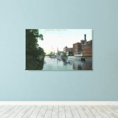 中央カナの表示 キャンバスプリント (インサイチュ (ウッドフロア))