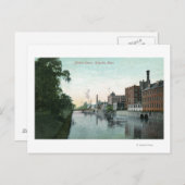 中央カナの表示 ポストカード (正面/裏面)