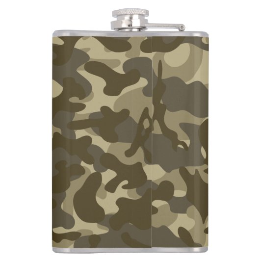 中央カモフラージュ フラスク (裏面)