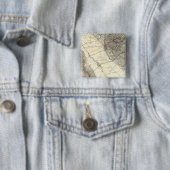 中央カリフォルニア地形図 缶バッジ (インサイチュ)