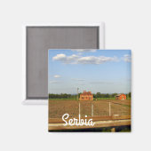 中央セルビア マグネット (正面/裏面)