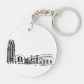 中央ターミナル キーホルダー (裏面)